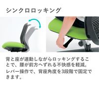 【組立設置込】プラス Tryチェア ローバック肘なし スモークブラック背シェル 座オレンジ KC-TR60SEL OR 1脚（直送品）