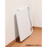 ファミリー・ライフ 角度調整付折りたたみテーブル ブラウン 幅540×奥行440×高さ555～725mm 1台（直送品）