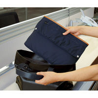 コクヨ　バッグインバッグ　ビズラックA4ネイビー　カハ-BR11B　（直送品）