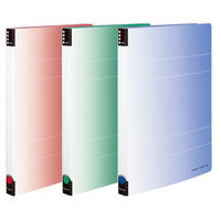 コクヨ フラットファイルーFS A4-S タテ 青 フ-CF10B 1セット（50冊）（直送品）