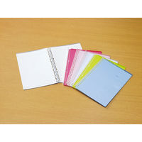 コクヨ キャンパスバインダスマートリングB5水色 ル-SP700LB 1セット(10冊)