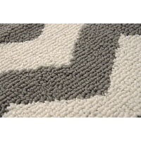 イケヒコ キッチンマット 『ウェイク』 グレー 約45×180cm 1310590135801 1枚（直送品）