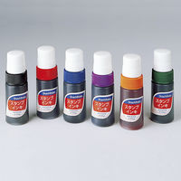 シヤチハタ スタンプインキ（ゾルスタンプ台専用） 小瓶 朱色 S-1シュイロ