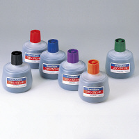 シヤチハタ スタンプインキ(ゾルスタンプ台専用) 大瓶 黒 S-3クロ 1個