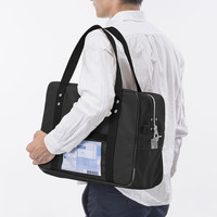 サンワサプライ メールボストンバッグ(M) BAG-MAIL1BK 1個（直送品）