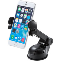 サンワサプライ スマートフォン用車載ホルダー（オンダッシュタイプ） CAR-HLD8BK 1個（直送品）