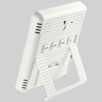 サンワサプライ 熱中症&インフルエンザ表示付きデジタル温湿度計(警告ブザー設定機能 CHE-TPHU2WN 1個