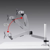サンワサプライ 水平垂直多関節液晶モニターアーム CR-LA1003N 1個
