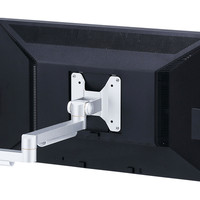 【処分品】サンワサプライ 水平多関節液晶モニタアーム（H400 左右2面） CR-LA1402N 1台（直送品）