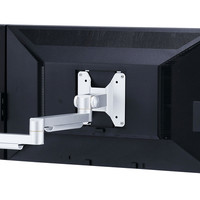 【処分品】サンワサプライ 水平多関節液晶モニタアーム（H700 左右2面） CR-LA1404N 1台（直送品）