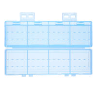 サンワサプライ 電池ケース(単4形専用大容量タイプ・ブルー) DG-BT8BL 1個
