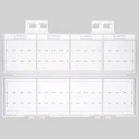 サンワサプライ 電池ケース(単4形専用大容量タイプ・クリア) DG-BT8C 1個