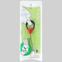 サンワサプライ フィンガーストラップ(レッド) DG-ST37R 1個