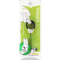 サンワサプライ フィンガーストラップ(ホワイト) DG-ST37W 1個