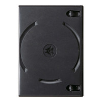 サンワサプライ DVDトールケース（12枚収納） ブラック DVD-TW12-01BK 1枚（直送品）