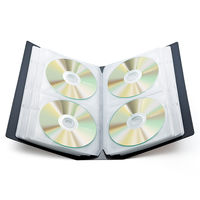 サンワサプライ DVD・CDファイルケース(96枚収納・ブラック) FCD-FL96BK 1個（直送品）
