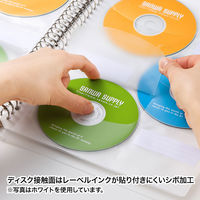 サンワサプライ ブルーレイディスク対応A4リフィルシート(5シート入り・ブラック) FCD-RLBD30BK 1個（直送品）