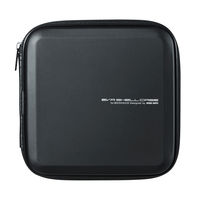 サンワサプライ ブルーレイディスク対応セミハードケース(24枚収納・ブラック) FCD-WLBD24BK 1個