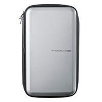 サンワサプライ ブルーレイディスク対応セミハードケース(56枚収納・シルバー) FCD-WLBD56S 1個