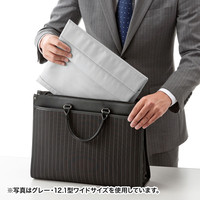 サンワサプライ インナーケース（フラップタイプ・15.6型ワイド） ブラック IN-A15BK 1個（直送品）