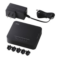 サンワサプライ スイッチングハブ（5ポート） LAN-SWH5APN 1個（直送品）