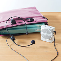 サンワサプライ ハンズフリー拡声器スピーカー(ホワイト) MM-SPAMP2W 1個（直送品）