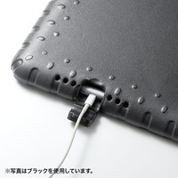 【処分品】サンワサプライ iPad 9.7インチ 衝撃吸収ケース 赤 PDA-IPAD1005R 1個（直送品）