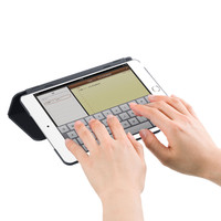 サンワサプライ iPad mini4 ハードケース（スタンドタイプ・黒） PDA-IPAD74BK 1個（直送品）