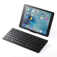 ワイヤレスキーボード　無線　Bluetooth　パンタグラフ　Ios対応　コンパクト　ブラック　SKB-BT25BK　サンワサプライ　1個