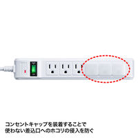 サンワサプライ 雷ガードタップ TAP-SP304 1個