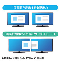 サンワサプライ 4K対応DisplayPort分配器（2分配） VGA-DPSP2 1個（直送品）