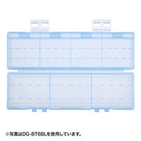サンワサプライ 電池ケース(単3形、単4形対応大容量タイプ・クリア) DG-BT6C 1個