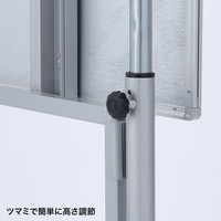 サンワサプライ 短焦点プロジェクタースタンド PR-12 幅1200×奥行750×高さ1800～2200mm 1台（直送品）