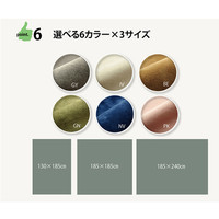 イケヒコ ラグ 1.5畳タイプ 洗える 『イーズ』 グリーン 約130×185cm すべりにくい裏地加工 1280050121503 1枚（直送品）