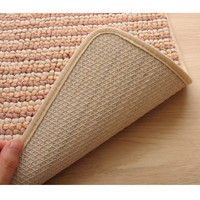 イケヒコ バスマット 洗える 抗菌防臭 『プラチナクリーン ナリ』 ベージュ 約45×60cm 1枚（直送品）