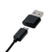 エレコム メモリリーダライタ/スマホ・タブレット用/microBケーブ MRS-MBH10BK 1個