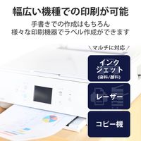 エレコム 宛名・表示ラベル/クリックポスト対応/ラベル枚数80枚(4面×20シート) EDT-CP420 1袋（直送品）