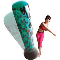 サンファミリー ストレス解消パンチバッグ 和柄グリーン a24594 1個