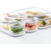 【ワゴンセール】吉川国工業所 調理ができる保存容器L クリア FC-032 CL 1箱(2個組)