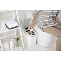 オーロラ センサー付き自動開閉ゴミ箱 PDB012 1台 12L ホワイト フタ付ダストボックス 幅300×奥行180×高さ320mm