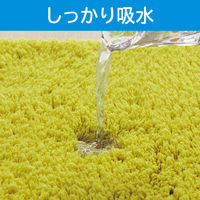 ふわふわ吸水バスマット ピスタチオグリーン 1セット（3個）