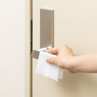 ウェットティッシュ ノンアルコール オリジナルパウチウェットティッシュ ノンアルコール除菌 本体 1セット（100枚入×4）レック オリジナル