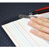 ライオン事務器 折りたたみカッティングマット A3サイズ(折りたたみ時A4)両面使用可能 FCM-45 1枚