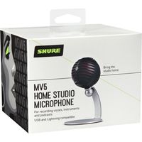 SHURE デジタル・コンデンサー・マイクロホン MV5B-DIG-A 1個（直送品）