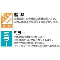 川島織物セルコン ウォッシャブル 防炎 遮熱既製レースカーテン 200×223cm DC1005S_54C_1P 1枚