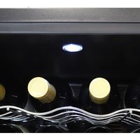 A-Stage 2ドア ミラーガラス 冷蔵庫一体型ワインクーラー 62L WRH-M262 1台（直送品）
