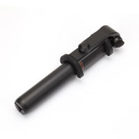 PGA 自撮り棒 ワイヤレス セルフィースティック ブラック PG-SSTK03BK 1個（直送品）