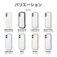 iPhone 17 耐傷・耐衝撃ハイブリッドケース   ミルクホワイト 挟み込みシート付 ストラップホール付（直送品）