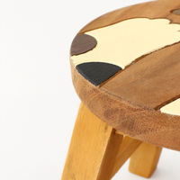 トモ・コーポレーション スツール 座面高25~26cm キャットハンズ 天然木 433203 1個（直送品）