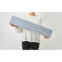 ミエ産業 風呂ふた 折りたたみ 75×160cm 用 L16 Ag抗菌 実寸75×162cm シルバー 470969 1個（直送品）